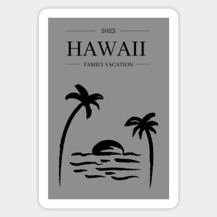 Hawaii Family Vacation 2023 Sticker